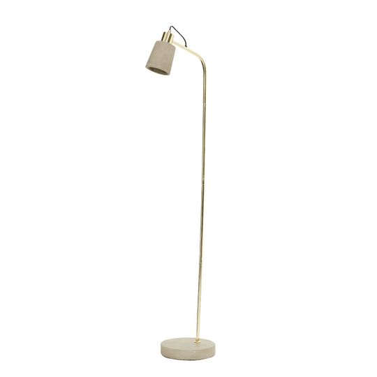Golvlampa mässing& betong Reforma Sthlm Golvlampa mässing& betong Reforma Sthlm
