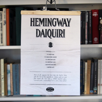 Hemingway Daiquiri - poster & hngare