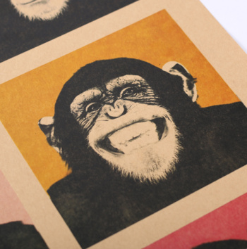 Poster - Vintage Gorilla