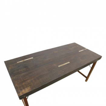 Fllbart matbord - Svart 165x75cm
