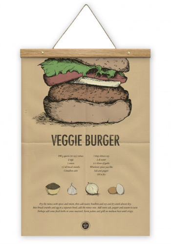 Veggie Burger - poster & hngare