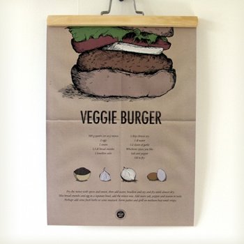 Veggie Burger - poster & hngare