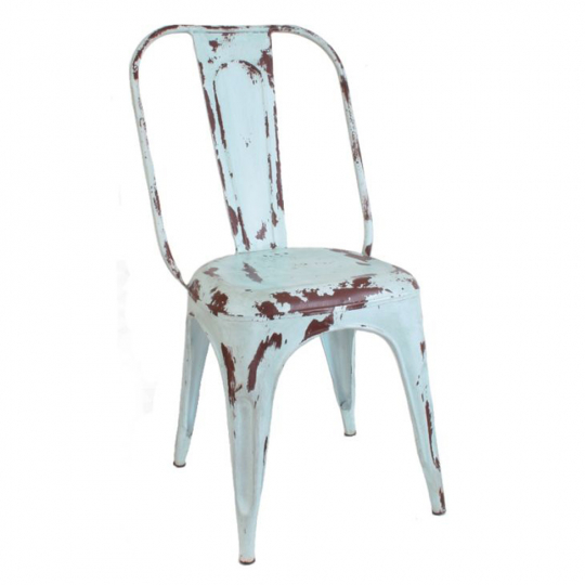 Stol  'Montmartre' - Vintage/Turkos