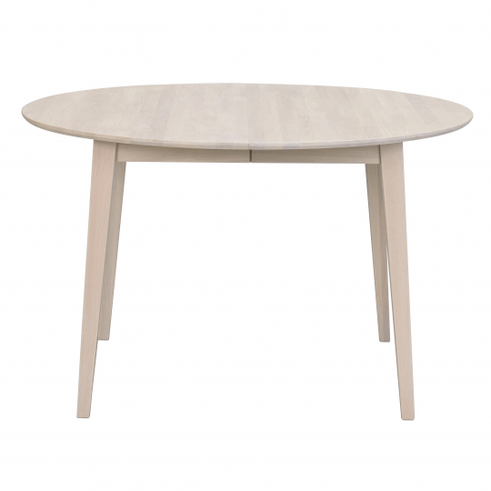 Matbord 'Filippa' Runt 120cm - Vitpigmenterad