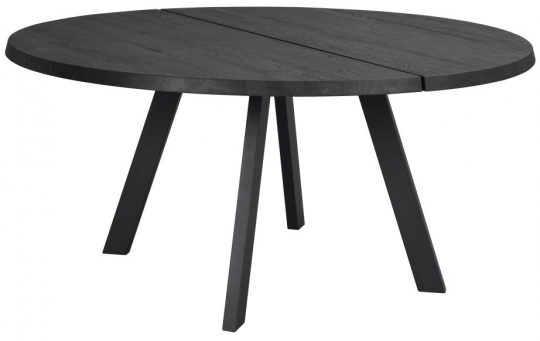 Matbord 'Fred' Runt 160cm - Svart
