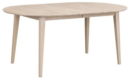 Matbord 'Filippa' 170x105cm - Ek/Vitpigmenterad
