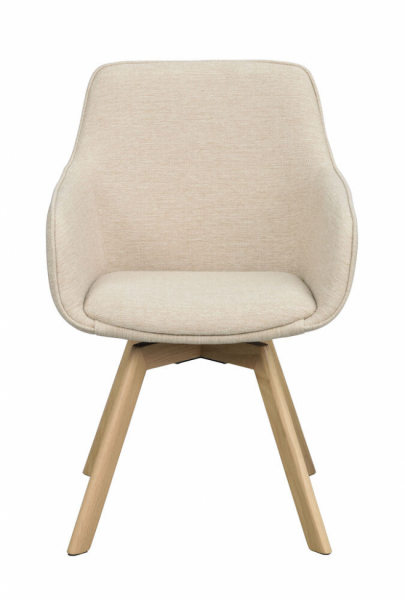 Karmstol 'Alison' - Beige