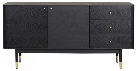 Sideboard 'Fenwood' - Svart