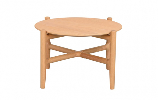 Soffbord 'Holton' Runt 55cm - Natur