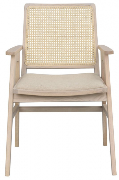 Karmstol 'Prestwick' - Vitpigmenterad/Beige