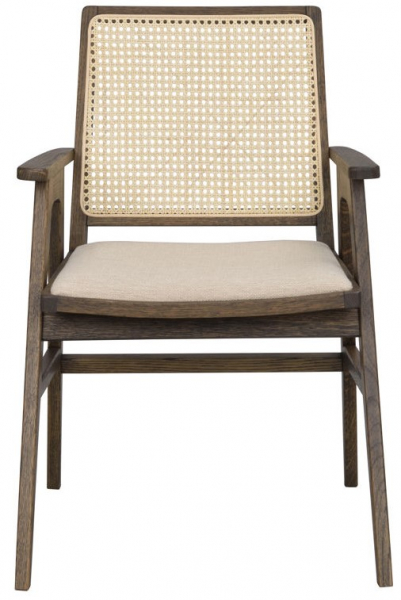 Karmstol 'Prestwick' - Brun/ Beige