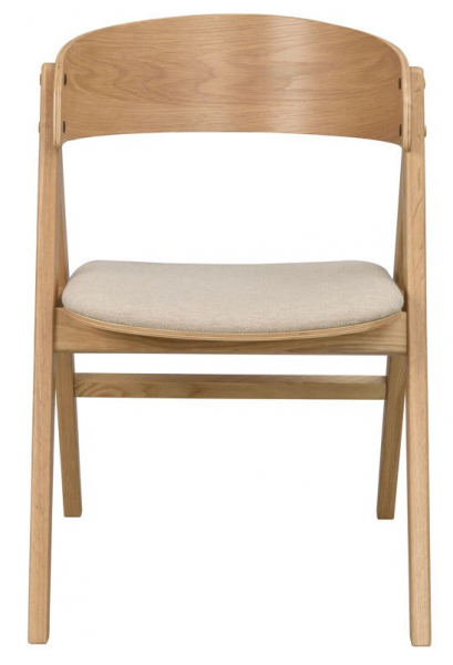 Karmstol 'Waterton' - Ek/Beige