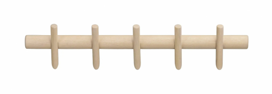 Kroklist 'Hillmond' 65cm - Ljus ek