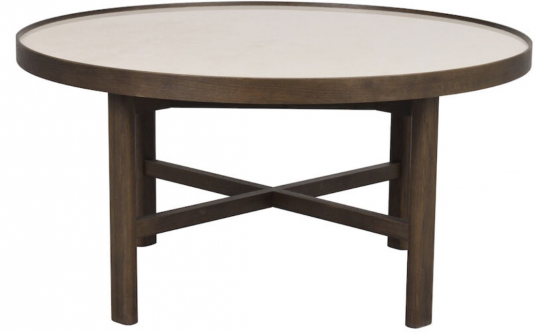 Soffbord 'Marsden' Runt 90cm - Brun