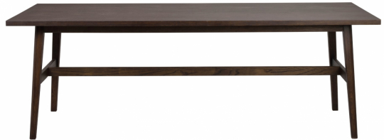 Matbord 'Plainfield' 220x100cm - Mörk ek
