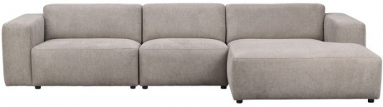 4-Sitssoffa 'Willard' Schäslong H - Beige