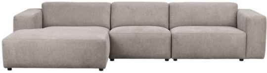 4-Sitssoffa 'Willard' Schäslong V - Beige