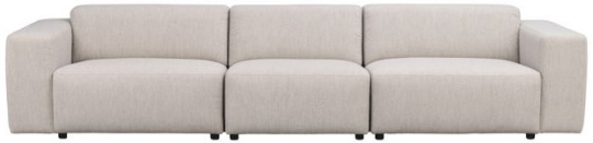 4-Sitssoffa 'Willard' - Ljusbeige