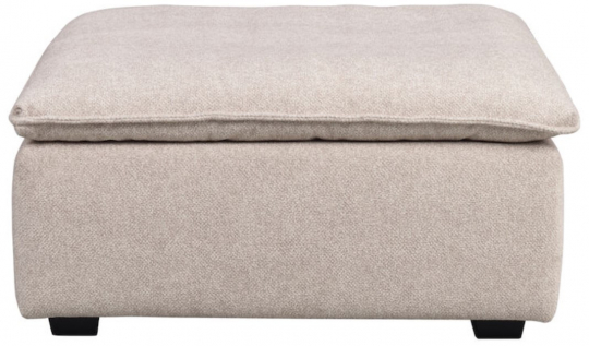 Fotpall 'Rawlins' - Beige