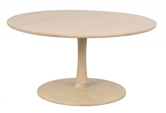 Soffbord 'Hobart' Runt 90cm - Natur