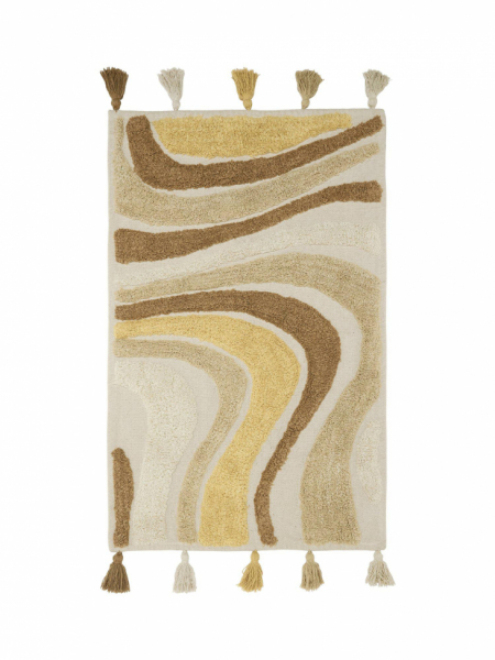 Matta 'Swirl' 90x130 - Mocca