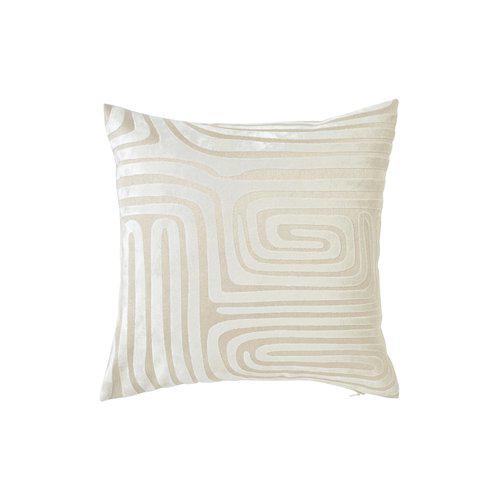 Kuddfodral 'Molly' 45x45 - Krämvit