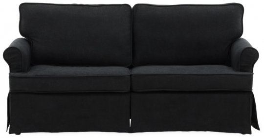 Soffa 'Anja' 2-sits - Svart
