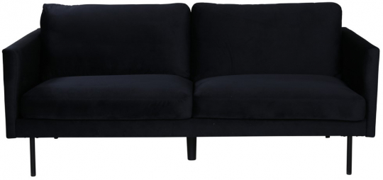 Soffa 'Åland' 2-sits - Svart