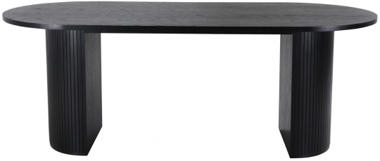 Matbord 'Barkaby' 90x200cm - Svart 