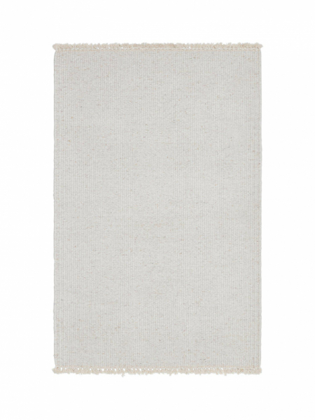 Ullmatta 'John' 200x300 - Offwhite