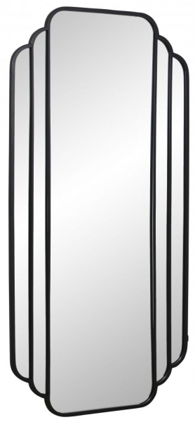 Vaggspegel 'SKYLARK' 100x200cm - Svart 