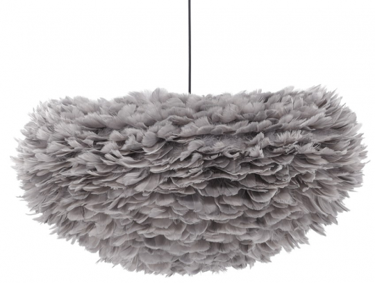 Taklampa 75x75 'Lovisa' - Grå