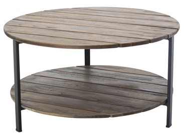 Soffbord 'Karlskrona' Runt 80cm - Natur