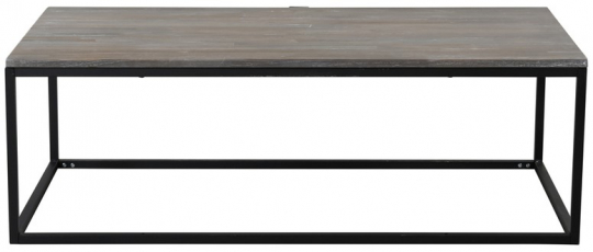 Soffbord 'Julia' 60x120cm - Svart/Brun