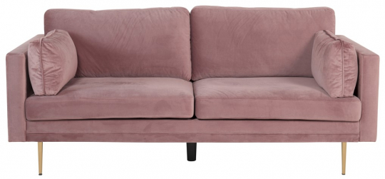 Soffa 'Bjelland' 3-sits - Rosa