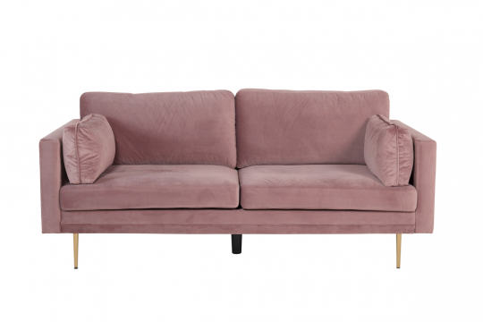 Soffa 'Bjelland' 3-sits - Rosa