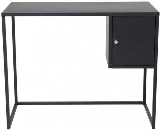 Skrivbord 'Bergslagen' 45x95 - Svart