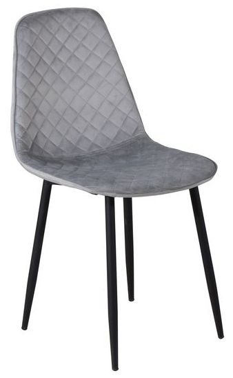 Stol 'Eidsberg' Diamant - Grå/Svart