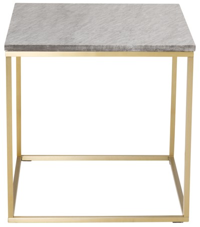 Sidobord 'Ebba' 50x50 - Guld