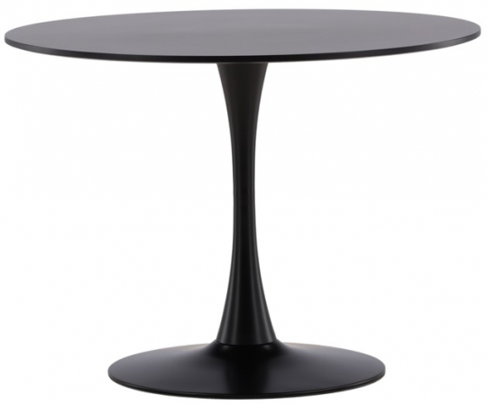 Matbord 'Greta' Runt 100cm - Svart