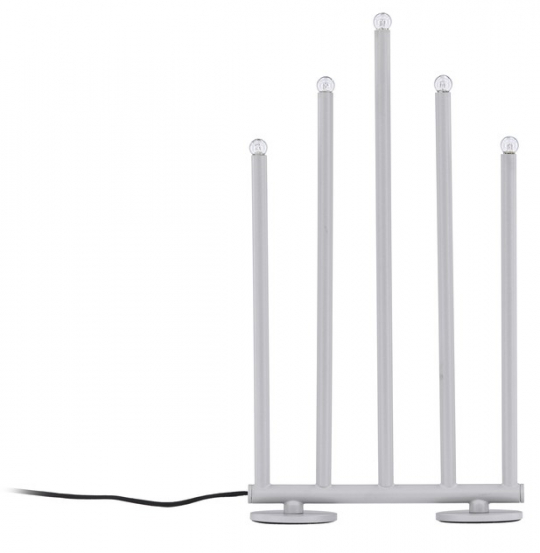 Bordslampa 'Vemdalen' 40cm - Silver