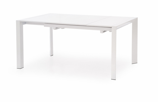 Matbord 'Standford' 130-210cm - Vit
