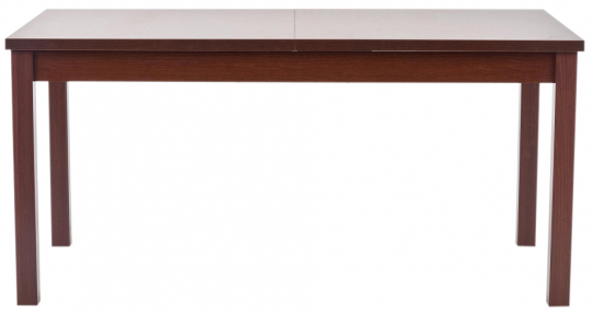 Matbord 'Dark Walnut' 118-158x75cm - Mörkbrun 