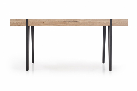 Matbord 'Yohann' 170x90cm - Natur/svart