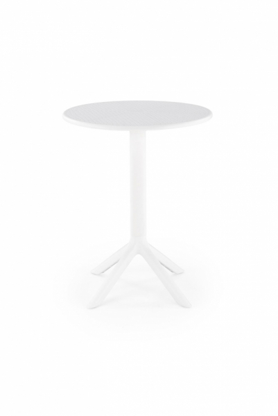 Matbord 'Calvo' Runt 60cm - Vit