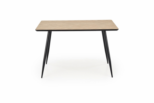 Matbord 'Barto' 120cm - Natur/svart