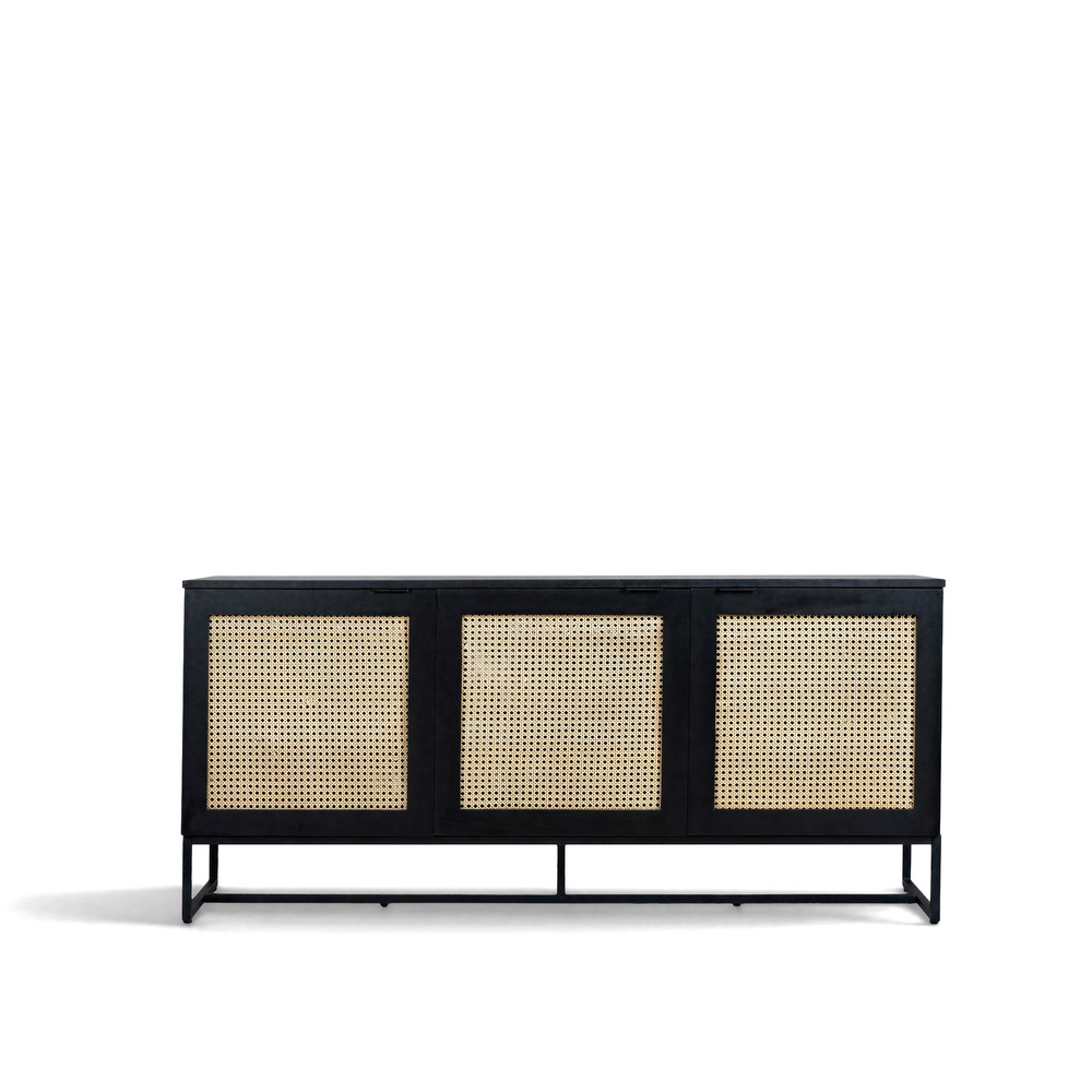 Sideboard 'Sailor' - Svart/Natur