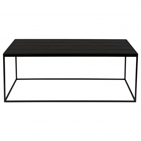 Soffbord 'Glazed' - Svart