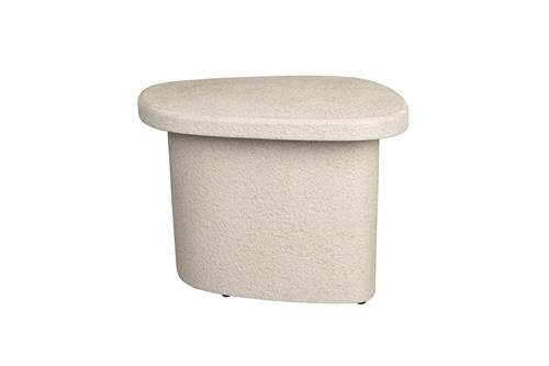 Sidobord 'Veda' 41cm- Beige
