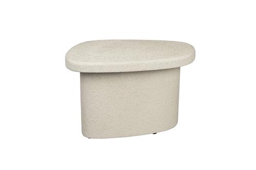 Sidobord 'Veda' 35cm - Beige